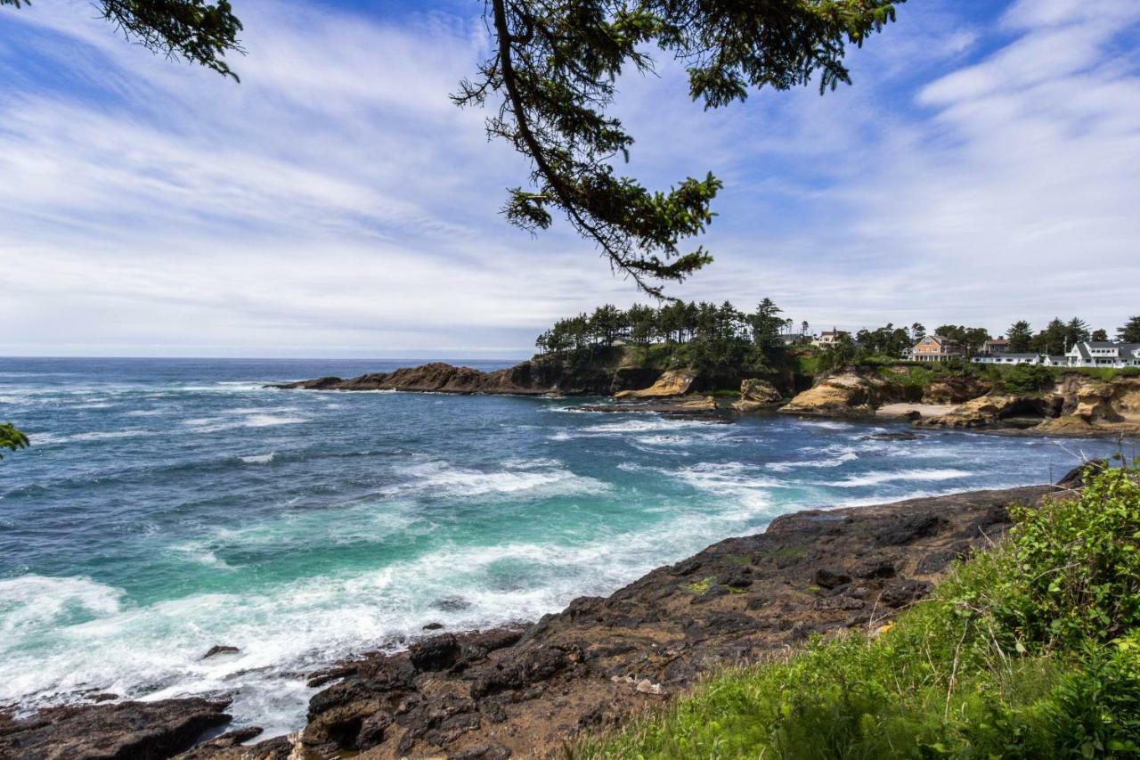 Ferienwohnung Sea Spray in Depoe Bay Exterior foto